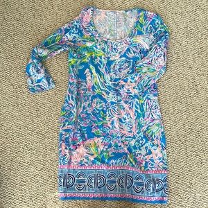 Lilly dress quarter sleeve